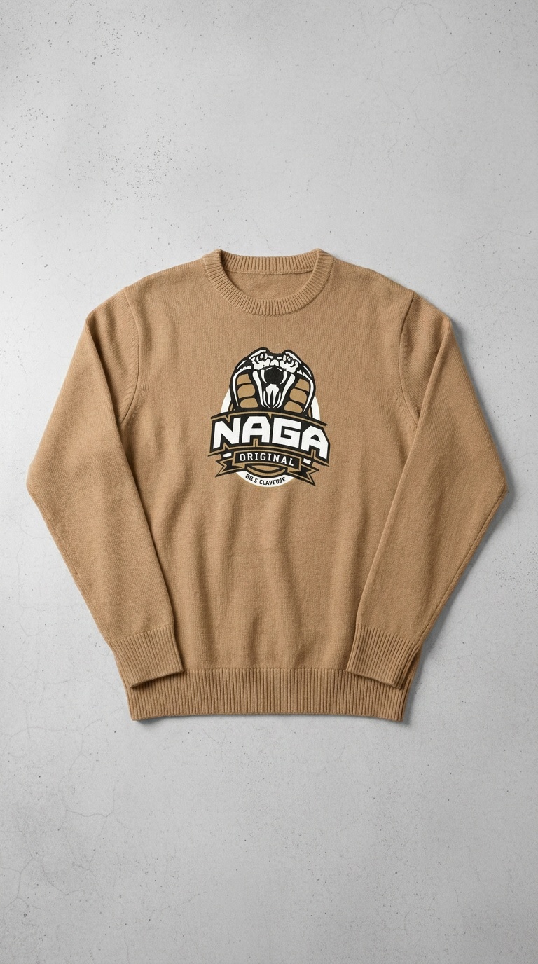 Naga Original Light Brown Sweater