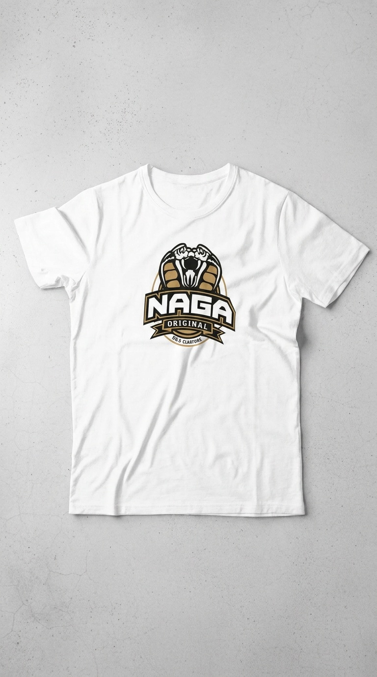 Naga Original White Tee