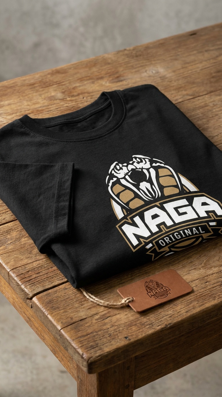 Naga Original Black Tee